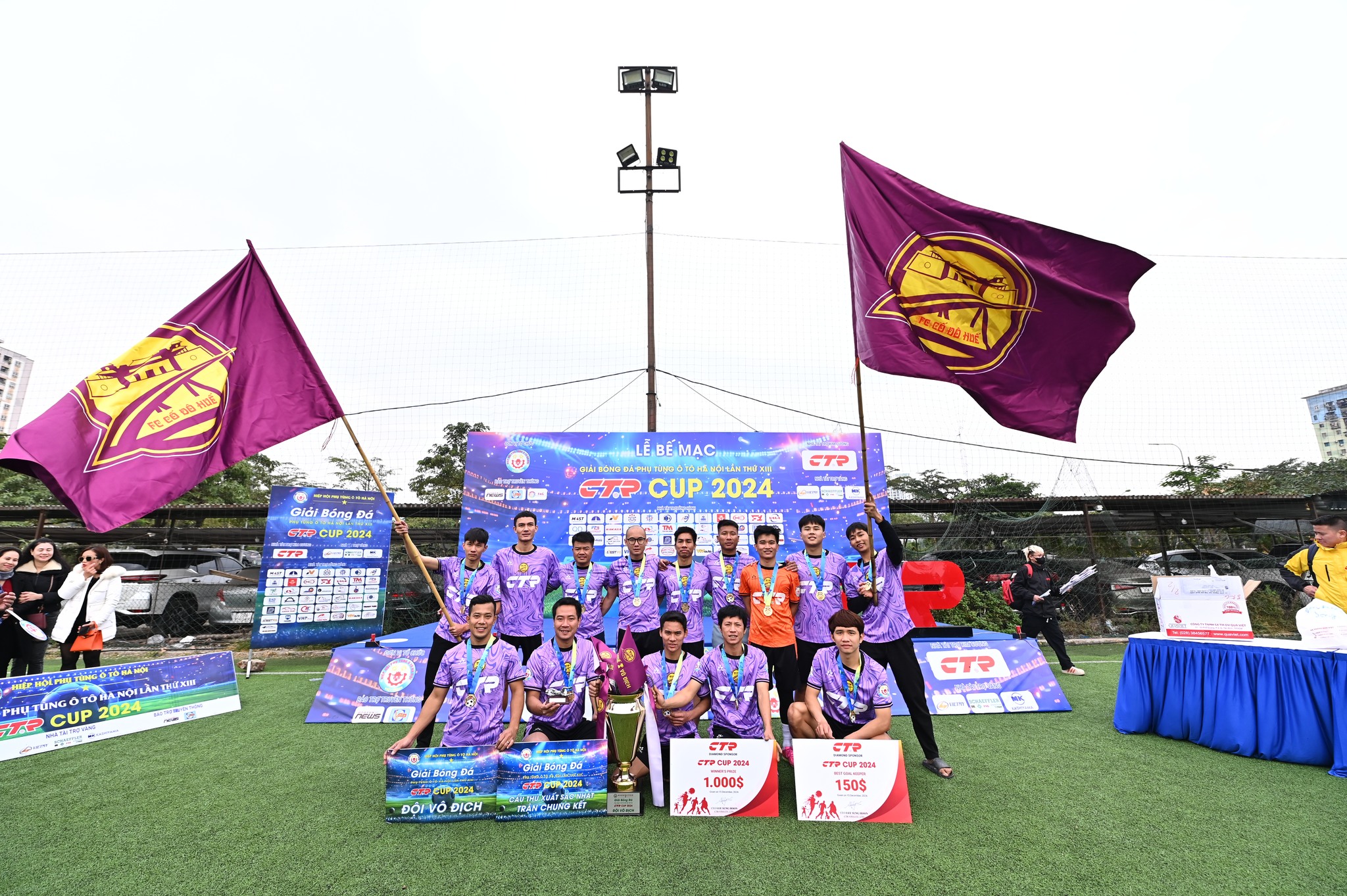 Cố Đô Huế - Đội bóng vô địch Giải Bóng Đá CTR CUP 2024