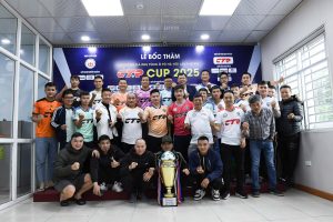 LỄ BỐC THĂM CHIA BẢNG GIẢI BÓNG ĐÁ PHỤ TÙNG Ô TÔ HÀ NỘI LẦN THỨ XIV – CTR CUP 2025