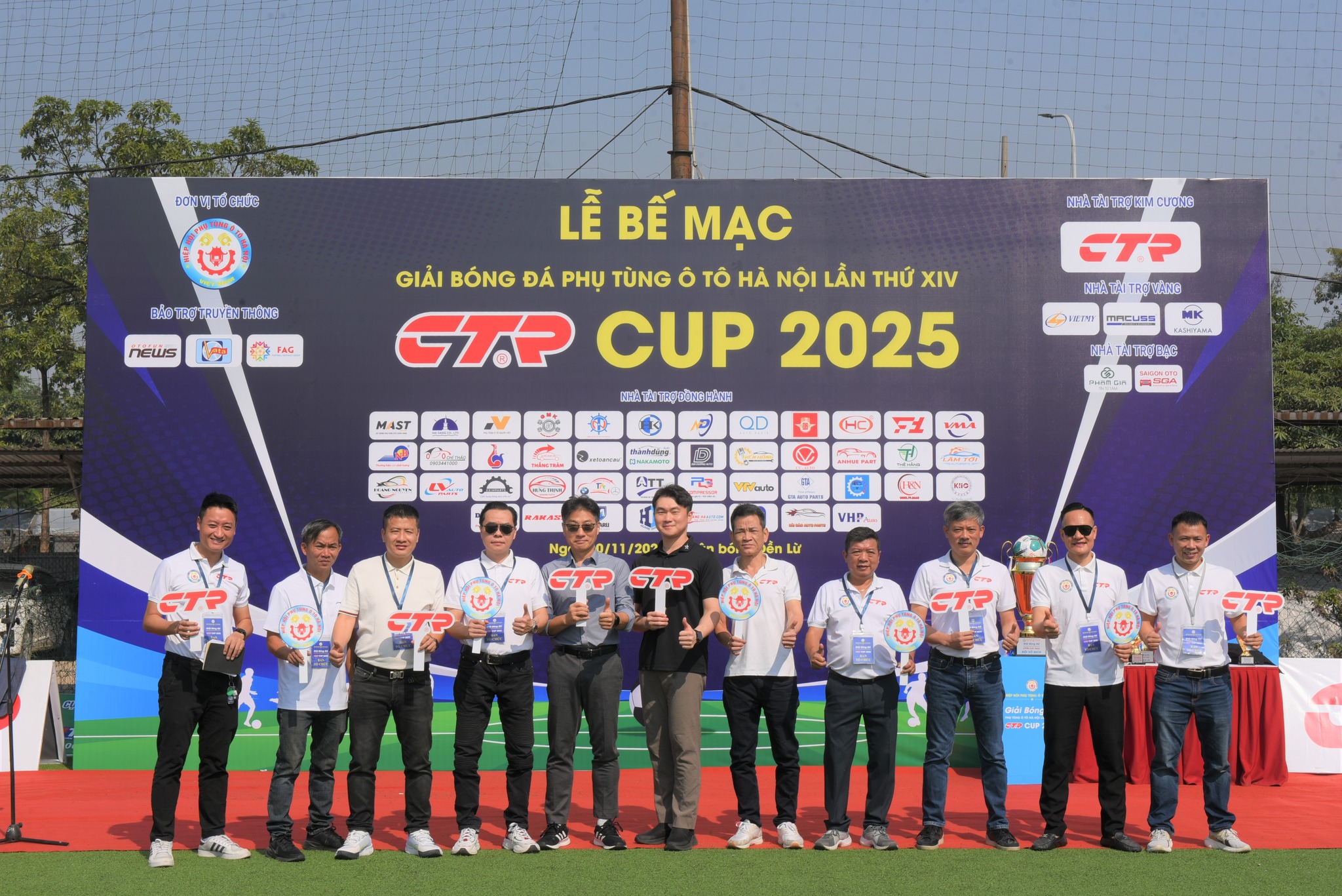 LỄ BẾ MẠC VÀ TỔNG KẾT GIẢI BÓNG ĐÁ PHỤ TÙNG Ô TÔ 2025